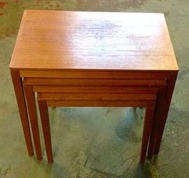 Bent Silberg Mobler Danish Nesting Tables