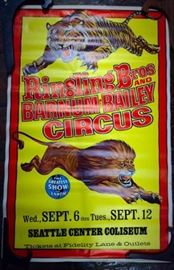Ringling Brothers Circus Poster Vintage
