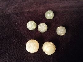 Jade beads