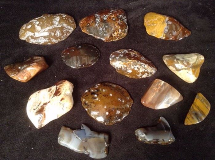 polished stones 