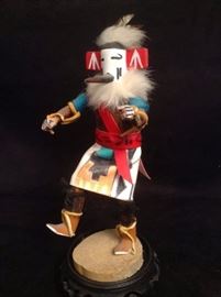 Native American Kachina Doll  M.E. Largo