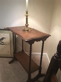 TURN OF THE CENTURY LAMP TABLES