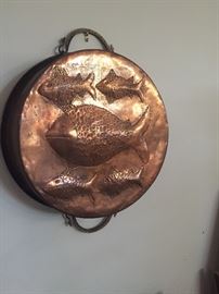 LARGE HEAVY COPPER PAN/MOLD