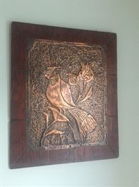 COPPER WALL ART/PIC