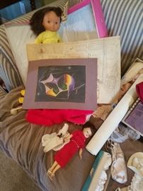 Fisher Price Mandy doll and clothes/ small Revlon