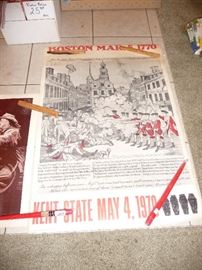 Boston / Kent state protest poster 1970
