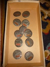 Oliver Tractor Plow Maker South Bend  Employee Pin Badge