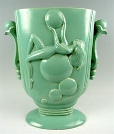 Great Art Deco Pottery Vase