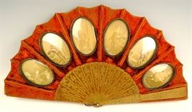 Unusual 6 photo Frame shaped like a Fan