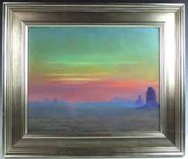 Signed Theodore Lukits Oil Painting