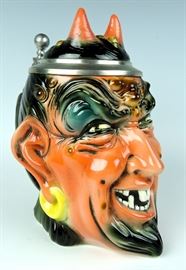 Humorous Devil Beer Stein