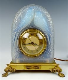 Sabino "Love Birds" Clock