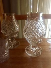 Waterford hurricane lamps