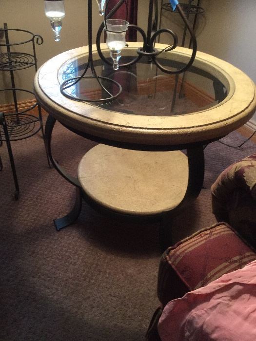 Coffee Table and two matching side tables