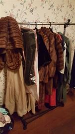 Vintage clothes furs
