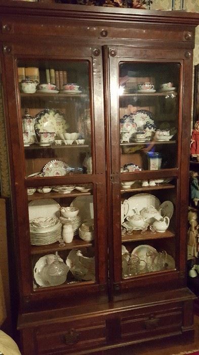 Beautiful antique china cabinet