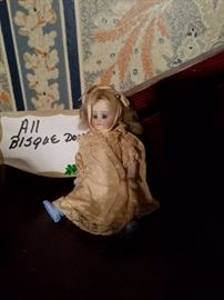 All bisque doll