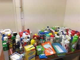 Cleaning supplies