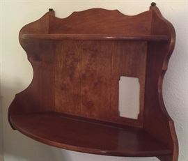 Vintage Curved Wall Shelf