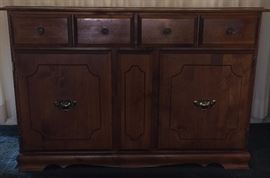 Vintage 2 Door, 2-Drawer Buffet