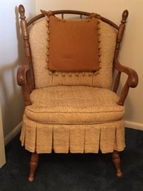 Vintage Rocker w Custom Cushions