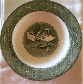 Stoneware Plate "The Old Curiosity Shop"