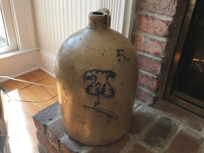 Stoneware 5 gallon jug