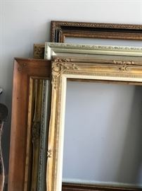 Assorted Large Ornate Frames