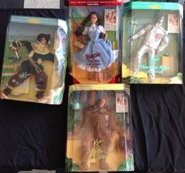 "Wizard Of Oz" Doll Collection, each Doll is in their original box.