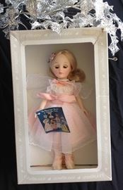 The Wonderful World of Effanbee Dolls Collections. The "Sugar Plum Fairy"11" in it's original box is a play-size collector doll. One of the International Series and the enticing Storybook Series, and because of its added dimension of play value as well as collectible makes this doll the Perfect Gift. The Sugar Plum Fairy is fully-jointed with rooted hair and moving.eyes.