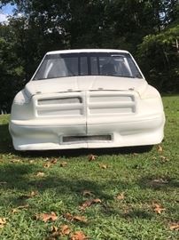 Front view Asphalt Racing Truck