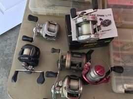 If fishing is your hobby pick from variety of reels and rods. Plus many lures, hooks, tackle boxes and much more.