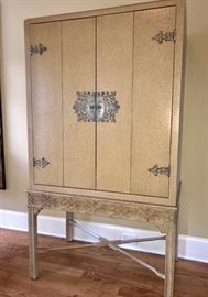 Marge Carson Entertainment Cabinet: $4000