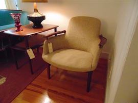 Niels Vodder NV53 Designer Finn Juhl (probably rosewood) Arm Chair