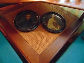 Close up of corner table