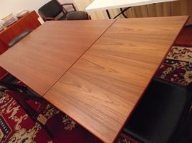 Dining Table with leaf extended 