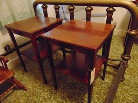 Mahogany End Tables