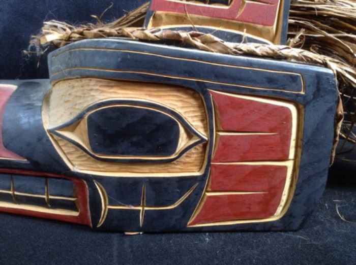 Clifford George Nuu-Chah-Nulth Nootka Mask 