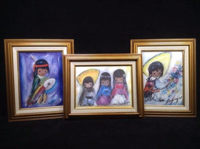  Degrazia Prints Of Native Children 