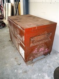 Jobox Storage Box, 33.5"H x 48"W x 30"D
