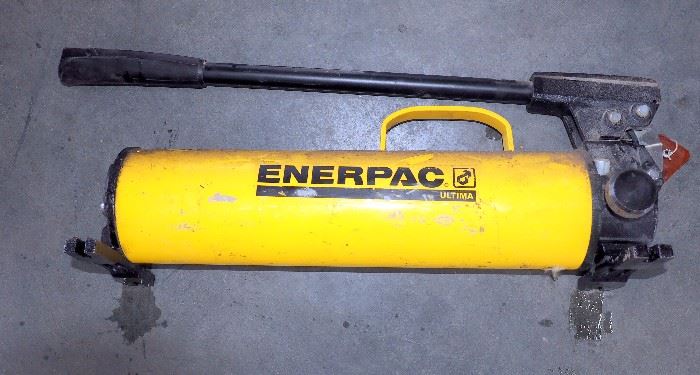 Enerpac Ultima Manual Hydraulic Pump With Piston
