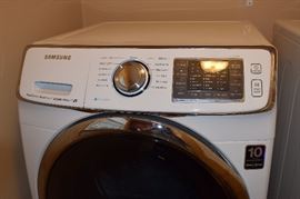 Samsung Washer and Dryer almost new Dryer Model # DV45H6300GW/A3. With Pedestal Drawer