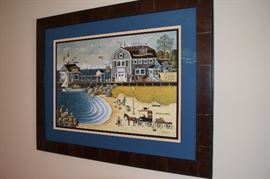 Charles Wysocki Signed and Numbered Limited Edition Prints Framed
