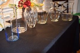 Glass Vases Round
