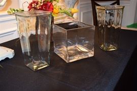 Glass Vases Square