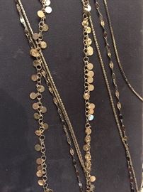 Vintage JCM sterling necklaces