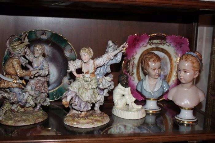 Fine Porcelain Figurines and Decorative Plates