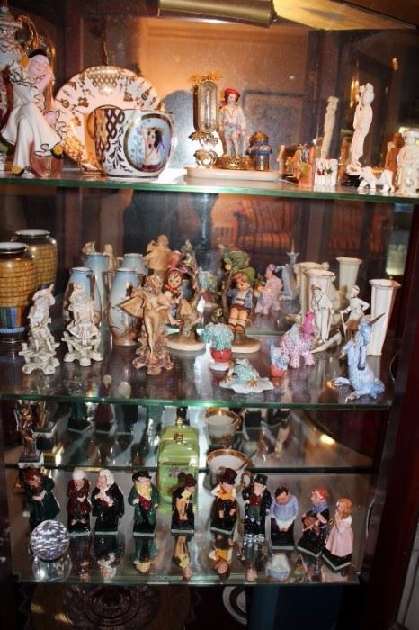 An Abundance of Beautiful Decorative Items - Fine Porcelain and Glass Including German and French