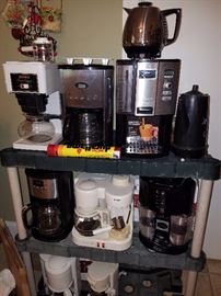 Coffee makers including the Townecraft percolator 