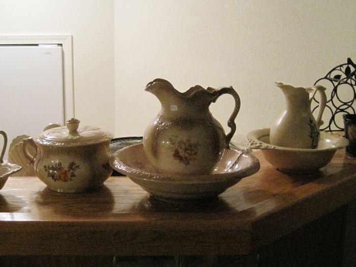 antique pitchers